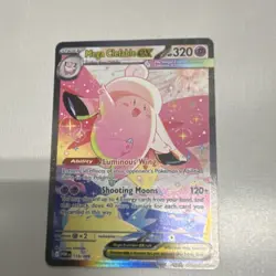 Pokemon Lillie's Clefairy EX 184/159 Special Illustration Rare Holo Sv09 Card - Image 1