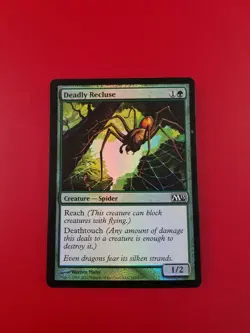 1x Deadly Recluse | FOIL | M13 Magic 2013 | MTG Magic Cards - Image 3