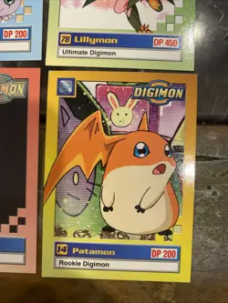 4 Vintage Digimon Cards Episode Cards 1999 - Image 3