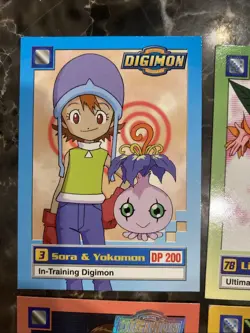 4 Vintage Digimon Cards Episode Cards 1999 - Image 5