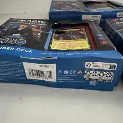 Magic The Gathering Doctor Who Set of 3 Commander Decks Complete sealed box DMG - Image 5
