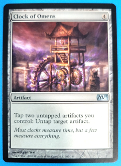 MTG Magic the Gathering Clock of Omens (202/260) Magic 2013 LP - Image 1