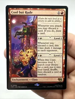 MTG 1x Cool but Rude NM Eng MTG - MTG TMNT Regular! #0089 - Image 2