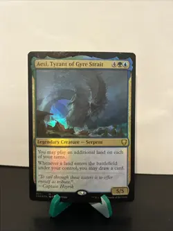 Aesi, Tyrant of Gyre Strait Commander Legends Foil - Image 1