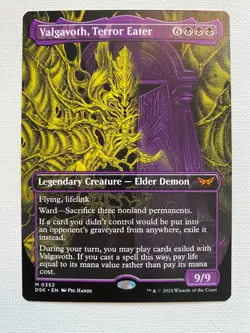 MTG Valgavoth, Terror Eater 352 | NM | Duskmourn: House of Horror - Image 1