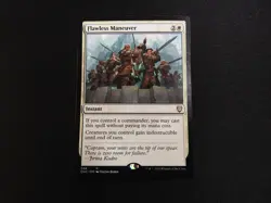 Flawless Maneuver NM [Commander] Mtg Magic Free Tracking! - Image 1