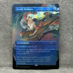 MTG Mystic Remora - Borderless Secret Lair SLD #406 Foil NM Kelogsloops - Image 1