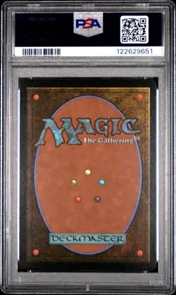 2025 MTG Secret Lair Drop Marvel Deadpool 1756 Blasphemous Act Foil PSA 8 - Image 2