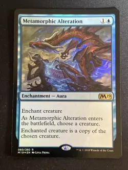 1x Foil Metamorphic Alteration (060) Core Set 2019 LP MTG Magic the Gathering x1 - Image 1