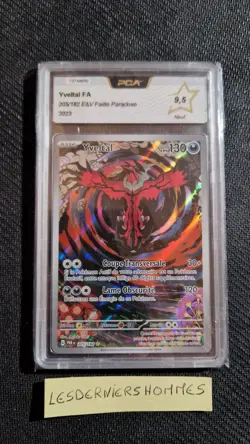 Carte Pokemon "Yveltal FA 205/182" - Gradee PCA 9,5 - Image 1