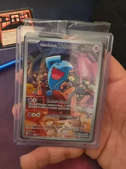Pokemon Team Rocket's Wobbuffet SVP203 Destined Rivals Sealed Promo - Image 1