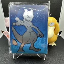 65 Pokemon Go Pokemon TCG Card Deck Sleeves Mewtwo Elite Trainer Box ETB NEW - Image 1