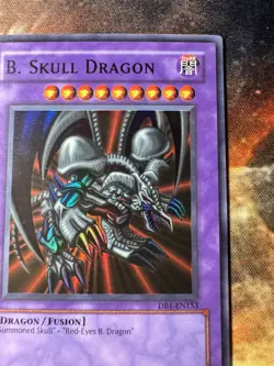 B. Skull Dragon DB1-EN153 Yugioh TCG Super Rare Holo Unlimited NM - Image 2