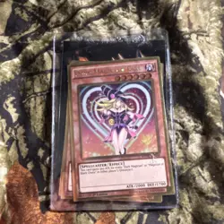 Yu-Gi-Oh! TCG Dark Magician Girl Effect Spellcaster 1st Edition Card Lot - Image 1