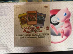 Sealed Konami Yu-Gi-Oh! TCG Legendary Collection 25th Anniversary Display - Image 1