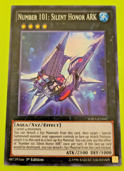 Yu-Gi-0h Number 101: Silent Honor Ark 1st edition Super Rare WIRA-EN047 Nm - Image 1