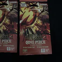 One Piece The Best Vol. 2 Premium Booster PRB-02 Sleeved Booster Pack (LOT OF 4) - Image 2
