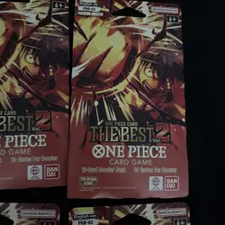 One Piece The Best Vol. 2 Premium Booster PRB-02 Sleeved Booster Pack (LOT OF 4) - Image 5