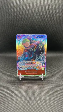 One Piece Adventure on Kami’s Island Roronoa Zoro EB04-007 SR English Op15 - Image 1