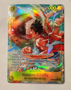 ONE PIECE Monkey D. Luffy OP15-119 ALT ART Adventure on KAMI's OP15 English - Image 1