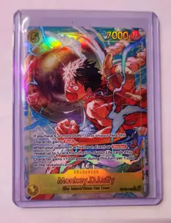 ONE PIECE Monkey D. Luffy OP15-119 ALT ART Adventure on KAMI's OP15 English - Image 3