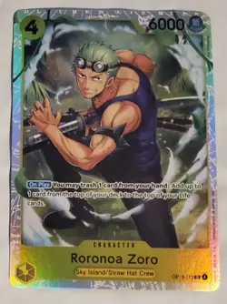 Roronoa Zoro (OP15-113) OP15-113 Adventure on Kami's Island Foil - Image 1