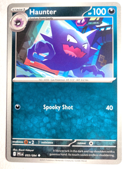 Pokemon Haunter! + FREE extra Rare card! - Image 1