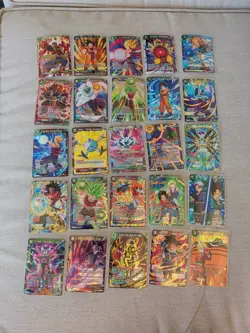 dragon ball super card Game foil Lot X25 - Image 1
