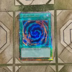 YUGIOH! ** POLYMERIZATION ** QUARTER CENTURY SECRET RARE NM RA02-EN047 - Image 1