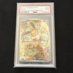 Pokemon Card - Eevee SVP 173 Black Star Promo Holo Rare - PSA 9 - Image 1