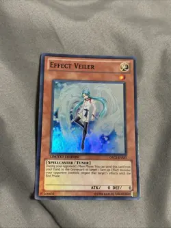 Yugioh Effect Veiler ORCS-ENSE1 Super Rare Limited Edition - Image 1