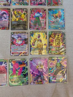 dragon ball super card Game foil Lot X25 - Image 5