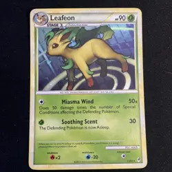Leafeon 13/95 Call of Legends Holo Rare Pokemon Card - Image 1
