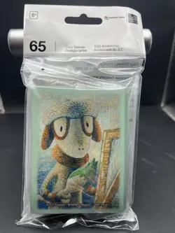 Pokemon Center × Van Gogh Museum Smeargle as Painter 65 Card Sleeves In Hand - Image 1