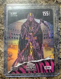 Bo Jackson Battle Arena HEX Scary First Edition Card BF-113 155 Attack - Image 1