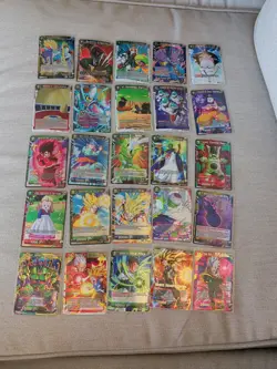dragon ball super card Game foil Lot X25 - Image 1