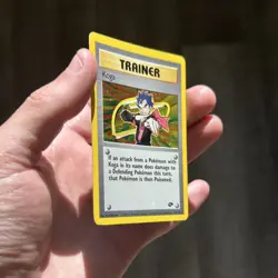 Pokemon Koga 19/132 Gym Challenge Holo Rare Trainer Unlimited Card - Image 3