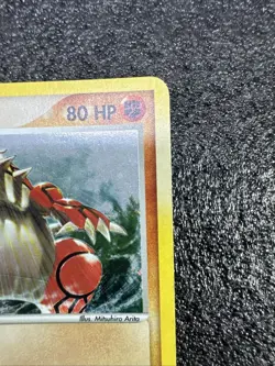 Groudon 102/101 EX Hidden Legends Holo Secret Rare Vintage Pokemon TCG Card - Image 4