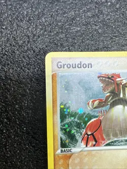 Groudon 102/101 EX Hidden Legends Holo Secret Rare Vintage Pokemon TCG Card - Image 5