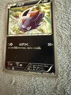 Zorua 021/BW-P Uniqlo Promo Japanese Pokemon Card 2011 - Shipped from Japan - Image 2