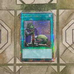 YUGIOH! ** UPSTART GOBLIN ** QUARTER CENTURY SECRET RARE NM RA03-EN096 - Image 1