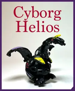 Bakugan Darkus Cyborg Helios 500G New Vestroia & Card Japan Import - Image 1