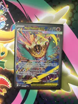Pokemon TCG - Mega Hawlucha Ex 283/217 - Ascended Heroes - SIR Fresh MINT - Image 1