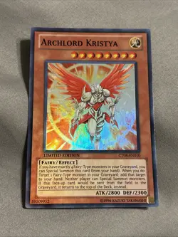 Yugioh! Archlord Kristya CT08-EN010 Super Rare - Image 1