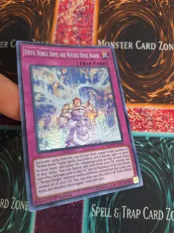 Yugioh Until Noble Arms Are Needed Once Again MP19-EN225 Prismatic Secret 1st NM - Image 2