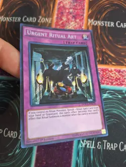 Yugioh Urgent Ritual Art DOCS-EN078 Secret Rare 1st Edition Near Mint - Image 2
