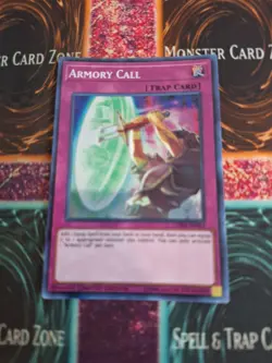 Yugioh Armory Call GRCR-EN060 Super Rare 1st Edition Near Mint - Image 1
