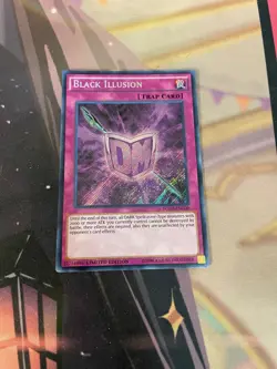 YUGIOH - BLACK ILLUSION - SECRET RARE - YGLD - LIMITED EDITION - NM - Image 1