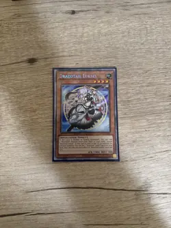 Dracotail Lukias JUSH-EN001 Starlight Rare 1st Edition YuGiOh! - Image 1