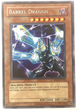 YuGiOh! - Barrel Dragon - RP01-EN044 - Unlimited - Rare - Image 2